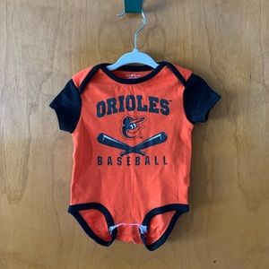 🎉HP🎉New Baltimore Orioles 3-6 Months Baseball Onesie
